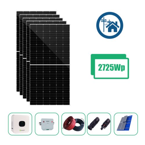 Kit Solar Conectado a  Red de 2.5kW