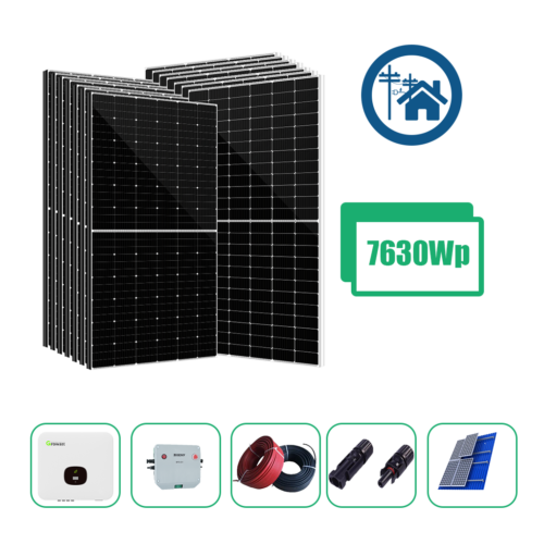 Kit Solar Conectado a  Red de 7kW